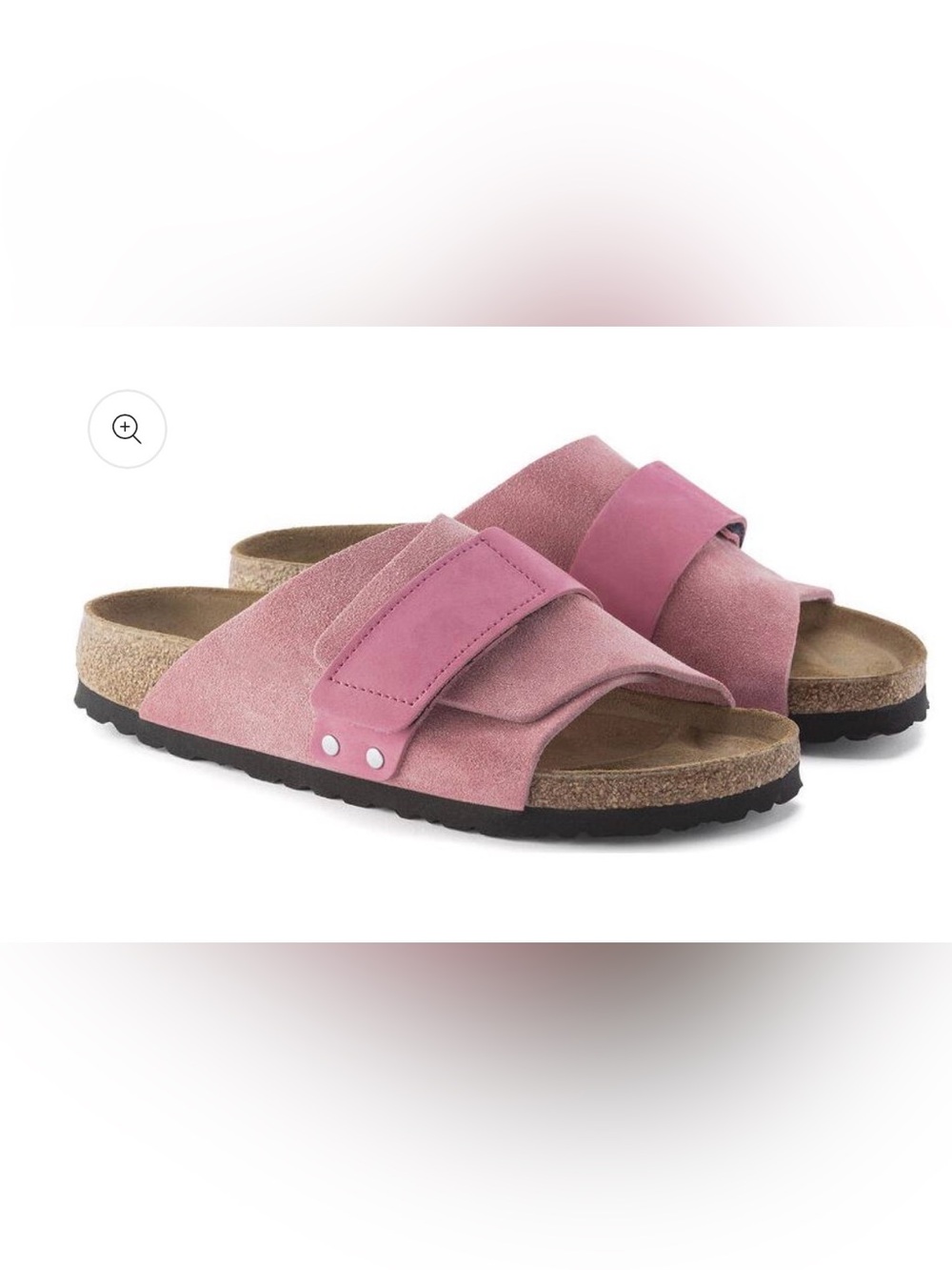Birkenstock Unisex Kyoto Suede Leather Modern Suede Candy Pink women’s 9 40